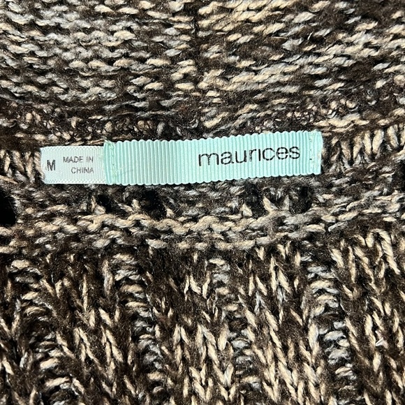 Maurices brown sweater vest. Size M - Picture 7 of 9